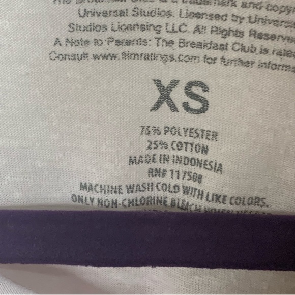 NWT The Breakfast Club Graphic T-Shirt - Picture 8 of 11